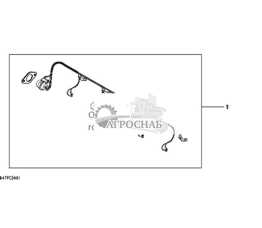 9902 Electronic Unit, Injector Wiring Harness 